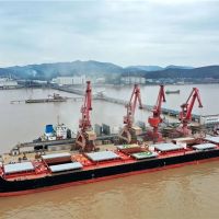 人力成本直降50%！舟山開通至武漢江海直達運輸新航線 利好長江流域砂石企業